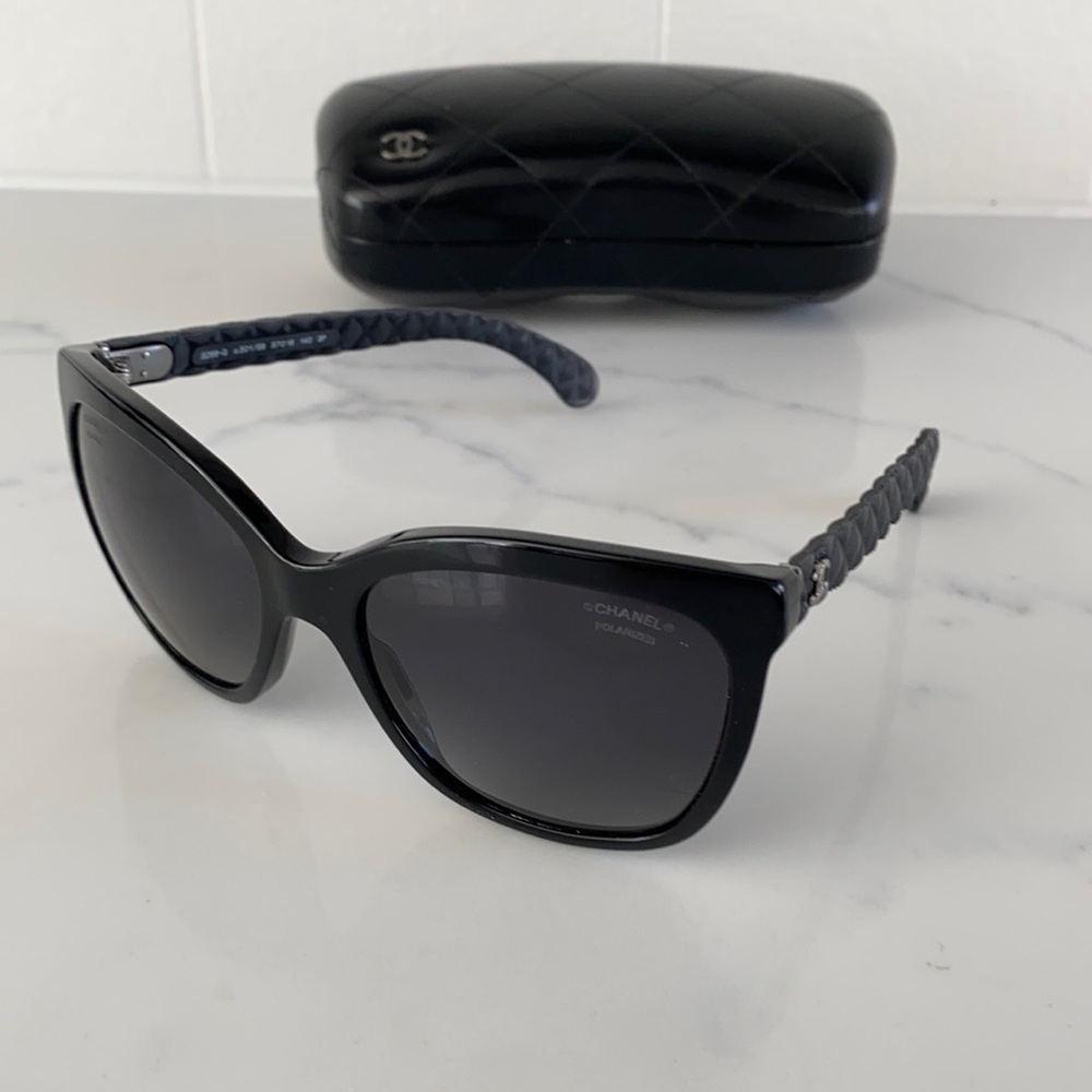 CHANEL Quilted Sunglasses 5288-Q